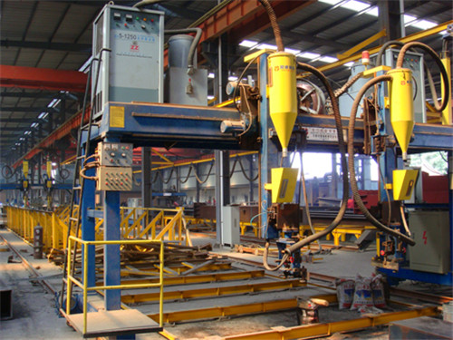 LHT型龍門(mén)式H型鋼焊接機